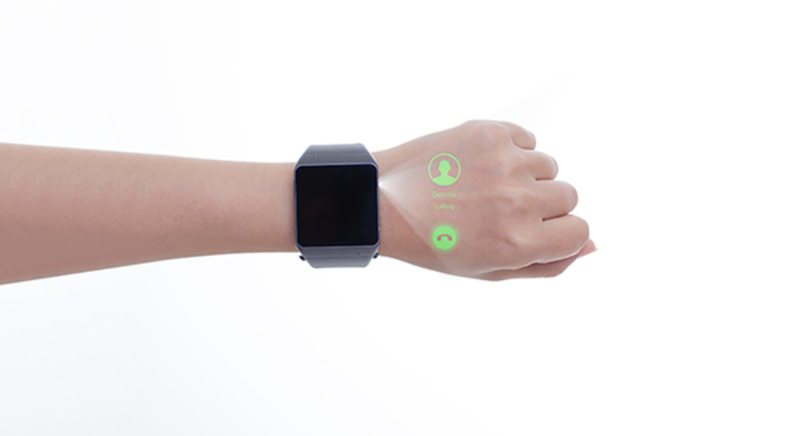 Illustration for article titled This Watch That Projects Movies Is Just Plain Crazy